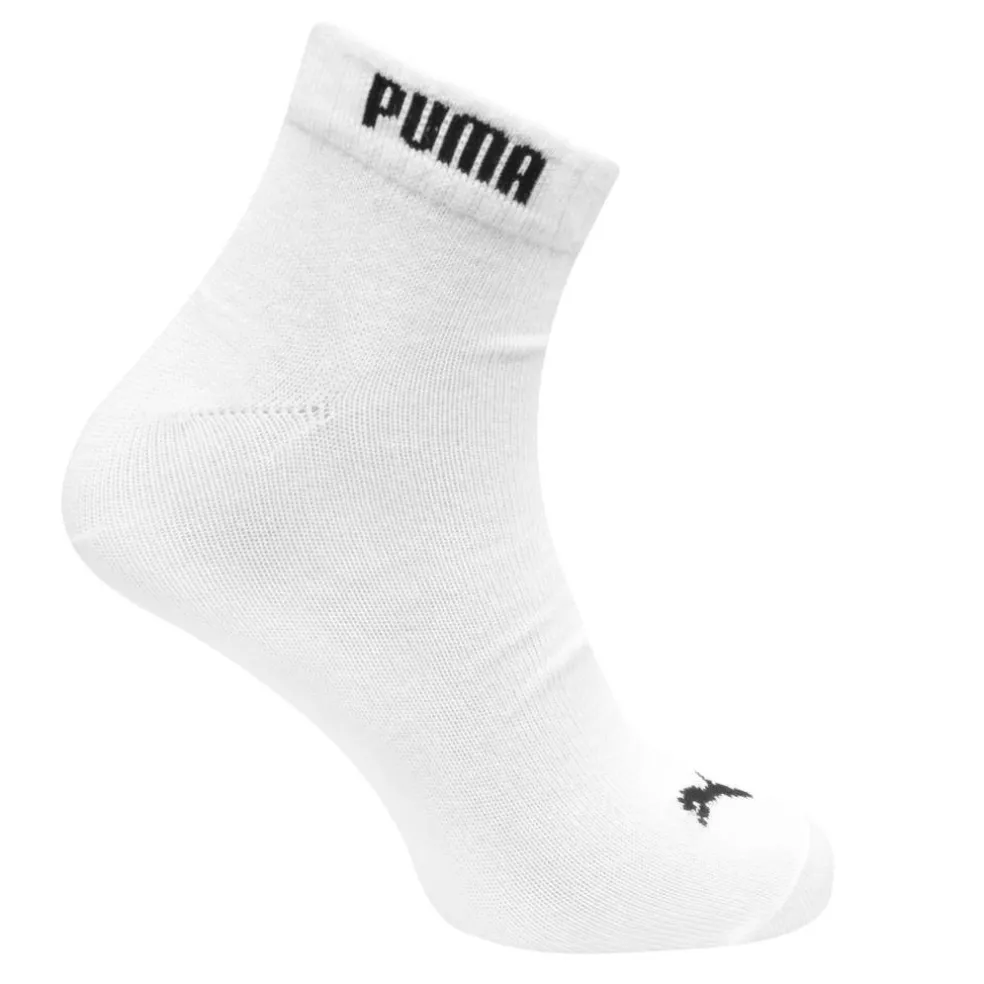 3 Pack Quarter Socks Mens