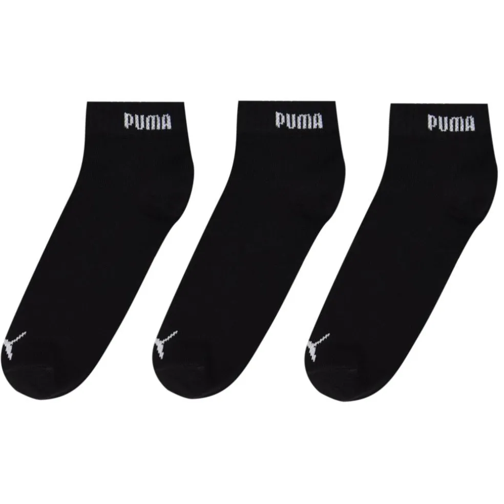 3 Pack Quarter Socks Mens