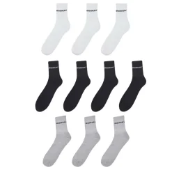 10 Pack Quarter Socks Plus Size