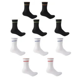 10 Pack Quarter Socks Plus Size