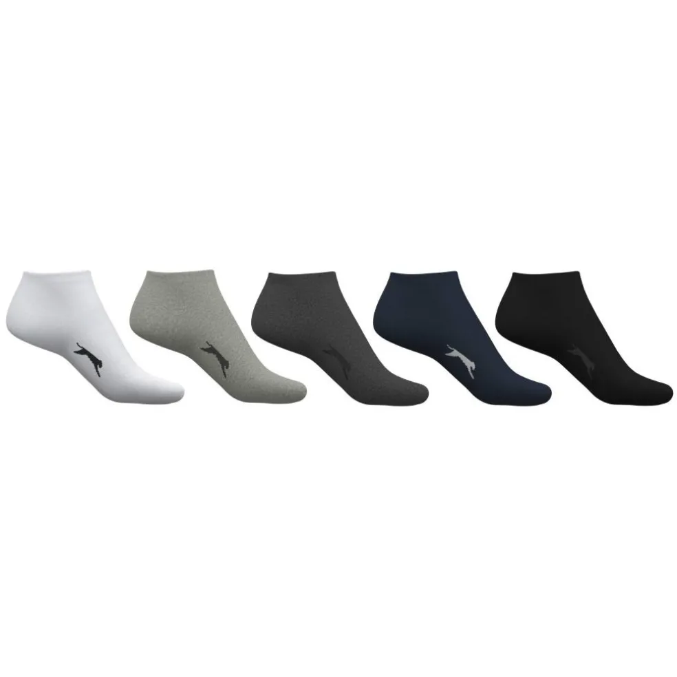 5 Pack Trainer Socks Mens Size 7-11