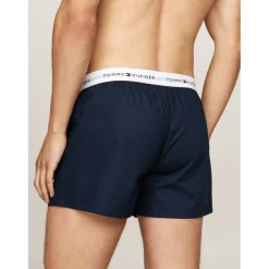 2 Pack Woven Boxer Shorts