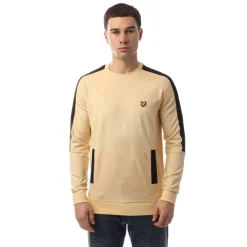 Pocket Branded Crew Sweatshirt