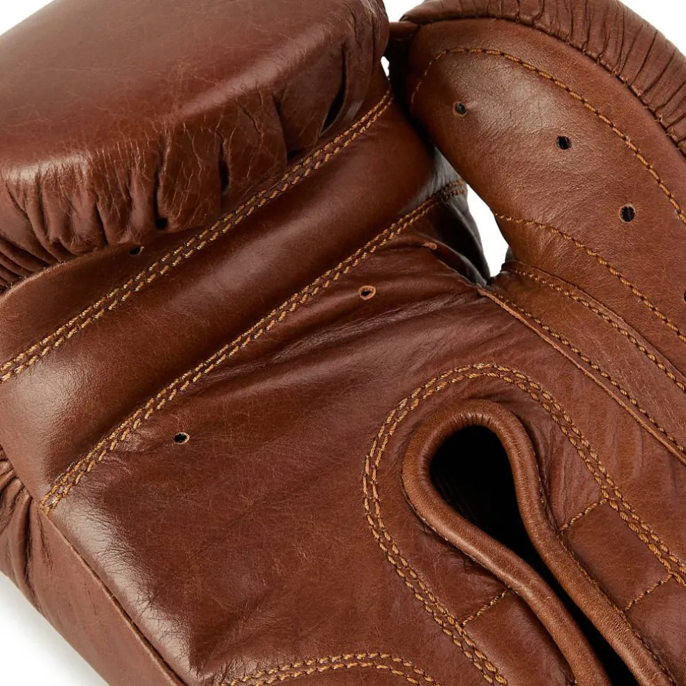 1910 Pro Leather Hook and Loop Boxing Gloves
