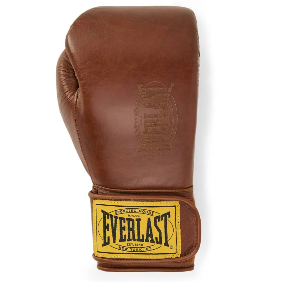 1910 Pro Leather Hook and Loop Boxing Gloves