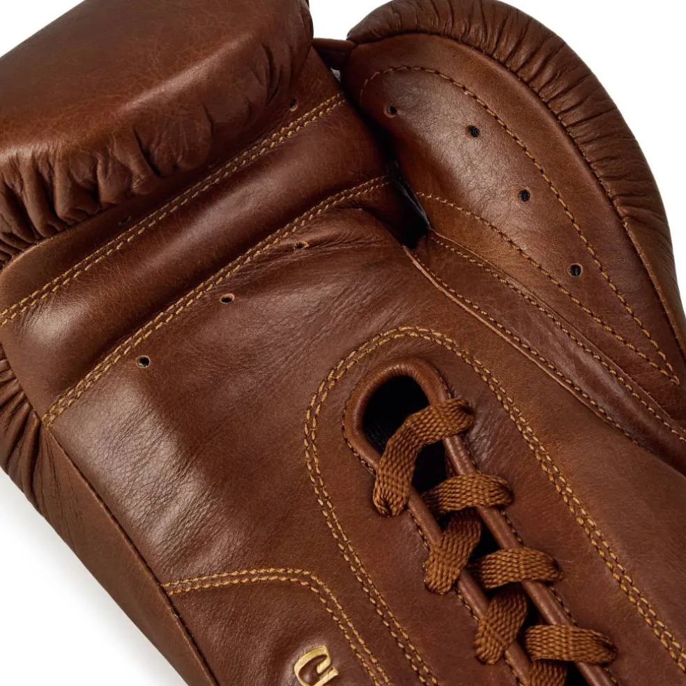 1910 Pro Leather Laced Boxing Gloves