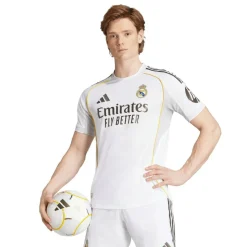 Real Madrid Authentic Home Shirt 2025 2026 Adults