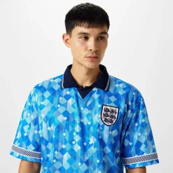 Score Draw England Third Shirt 1990