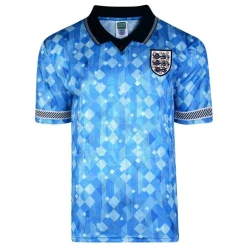 Score Draw England Third Shirt 1990