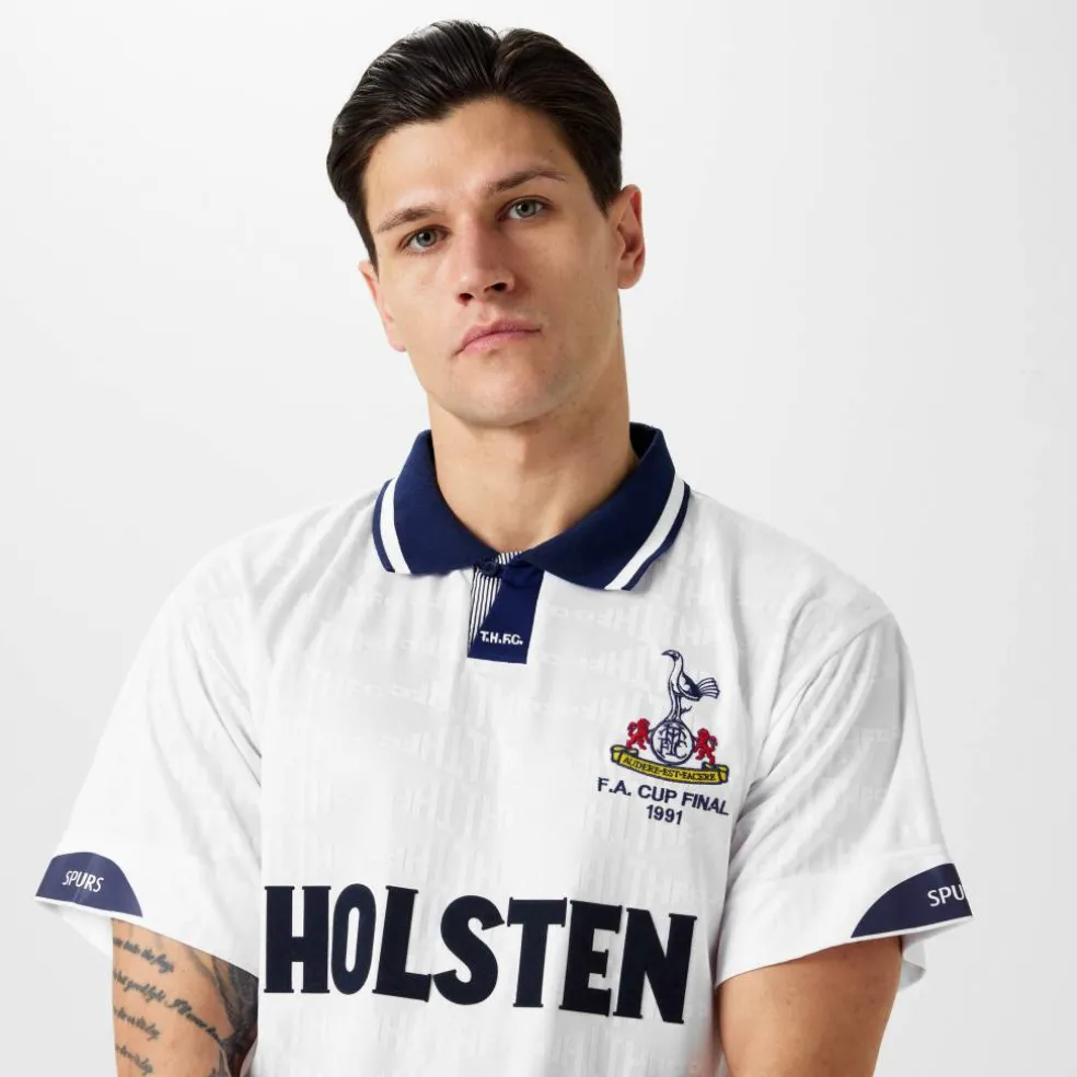 Score Draw Tottenham Hotspur Home Shirt 1991/92