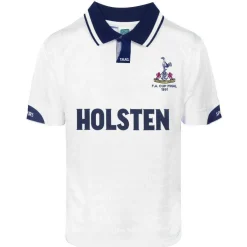 SD Gascoigne Tottenham Hotspur Home Shirt 1991 Adults