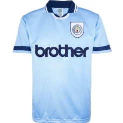 SD Manchester City Home Shirt 1994 Mens