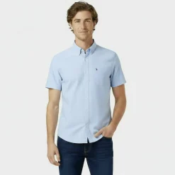Short Sleeve Oxford Shirt Mens