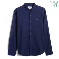Steen Brushed Cotton Long Sleeve Shirt Adults