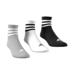 3 Stripe Quarter Sock 3 Pack