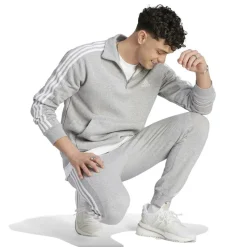 3 Stripe Zip Top Mens
