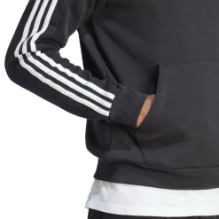 3 Stripe Zip Top Mens