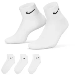 Three Pack Quarter Socks Mens