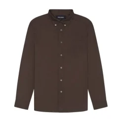 Tonal Eagle Plain Oxford Shirt