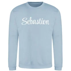 Unisex Adults Cotton Long Sleeve Crew Sweatshirt
