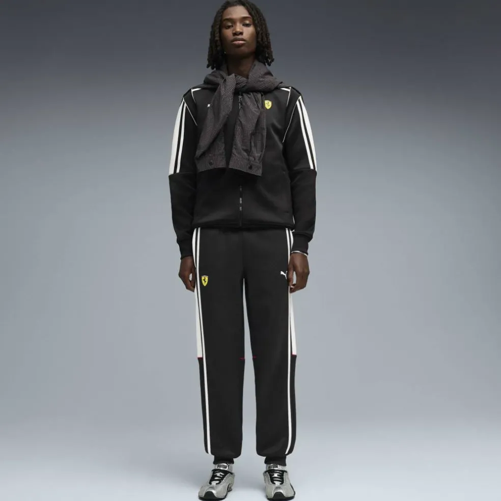 Unisex Adults Ferrari Closed Hem Jersey Joggers