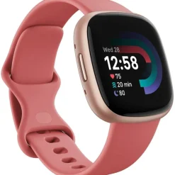 Versa 4 Fitness Smartwatch - Pink/Copper Rose