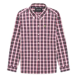 Washed Check Poplin Shirt